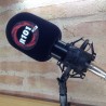 Esponja para microfone com logo