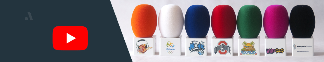 Notre chaîne avec des exemples de travaux de microphones personnalisés Notre chaîne avec des exemples de travaux de microphones personnalisés
